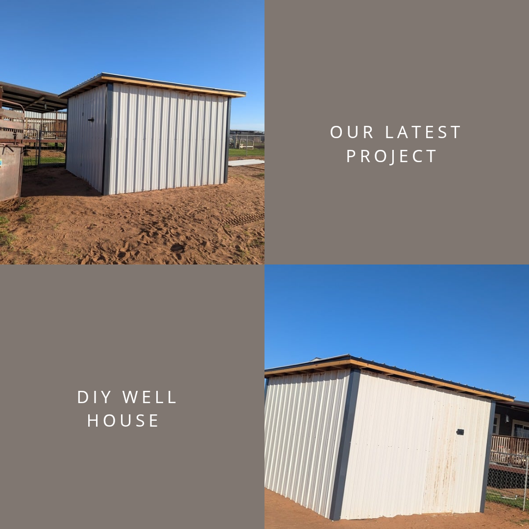 DIY well house project